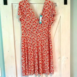 Faux Wrap Dress. New with tags